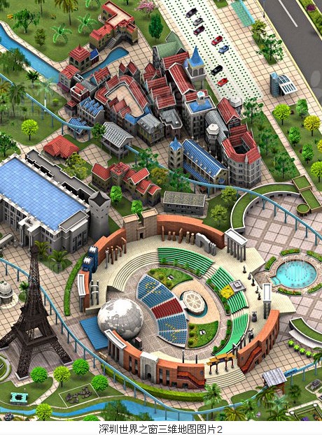深圳世界之窗地址+深圳世界之窗地图