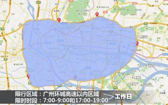 广州市内汽车限行是如何规定的