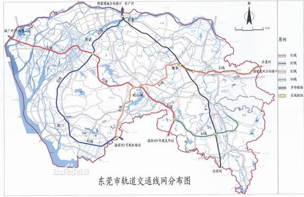 东莞地铁规划图,东莞地铁什么时候开通?