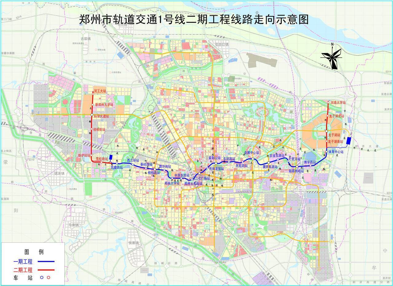 郑州地铁9号线线路图 郑州地铁9号线高清图郑 地铁9号线最新线路图
